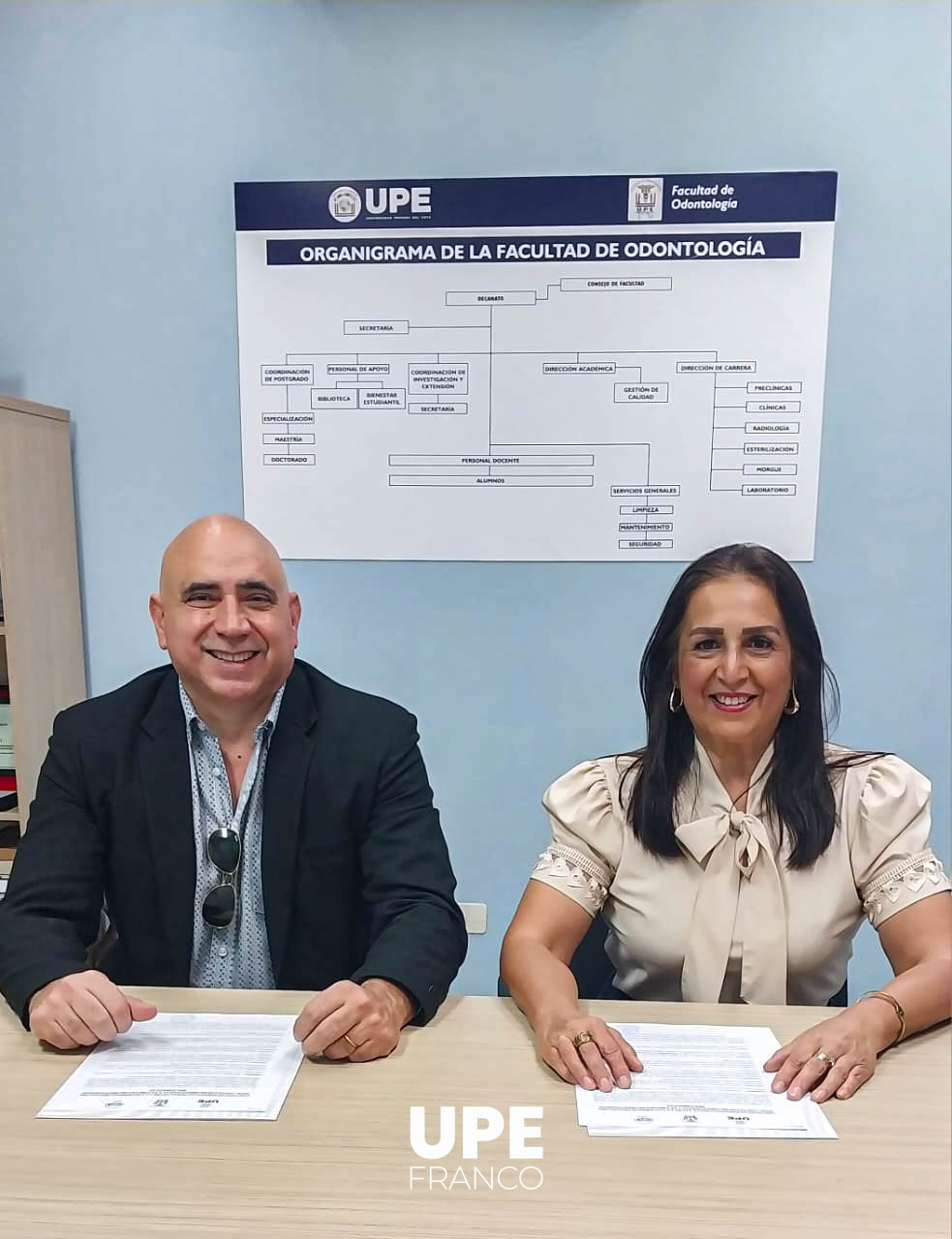 Firma de Convenio Interinstitucional entre la Facultad de Odontología (UPE) y el Círculo de Odontólogos del Paraguay